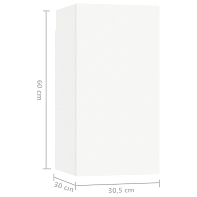 Ayeln Unfinished Floating Entertainment Centre for TVs up to 40", White