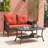 Tonry Rectangular Wicker Outdoor Coffee Table , 41.7'' in. W 23.5'' in. D