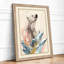 Bear in Wonder Boho - Framed Print-21723218-21723217