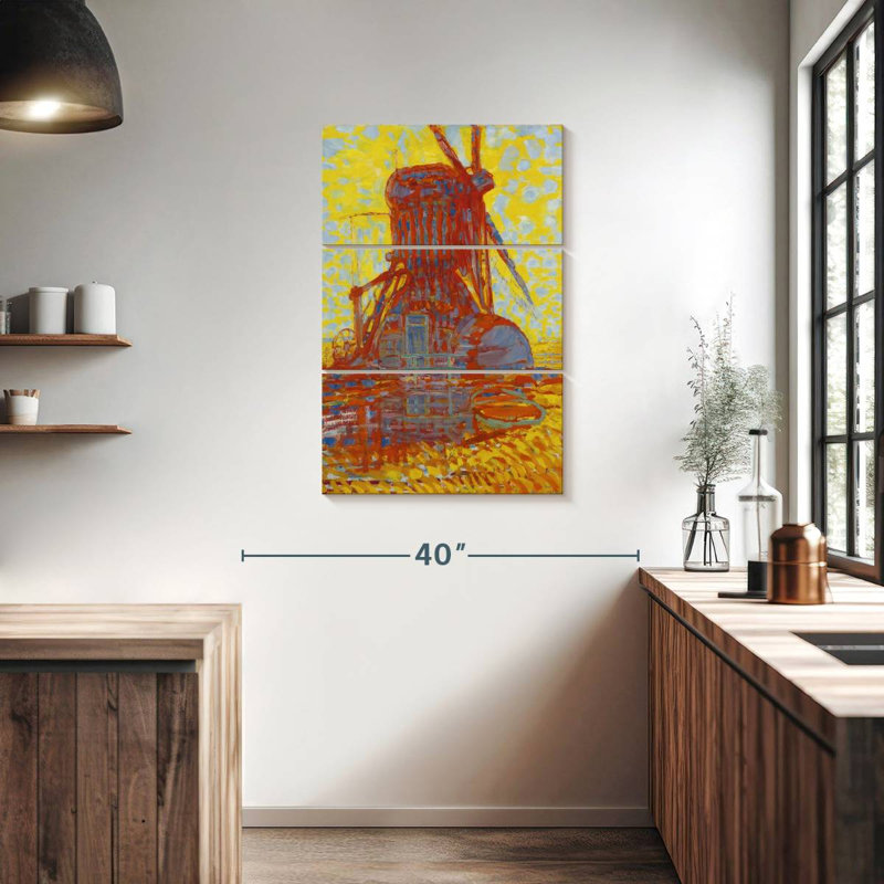 Avery Mill In Sunlight, 38" H x 24" W