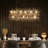 Wallin 9 - Light Dimmable Linear Chandelier-1483556298