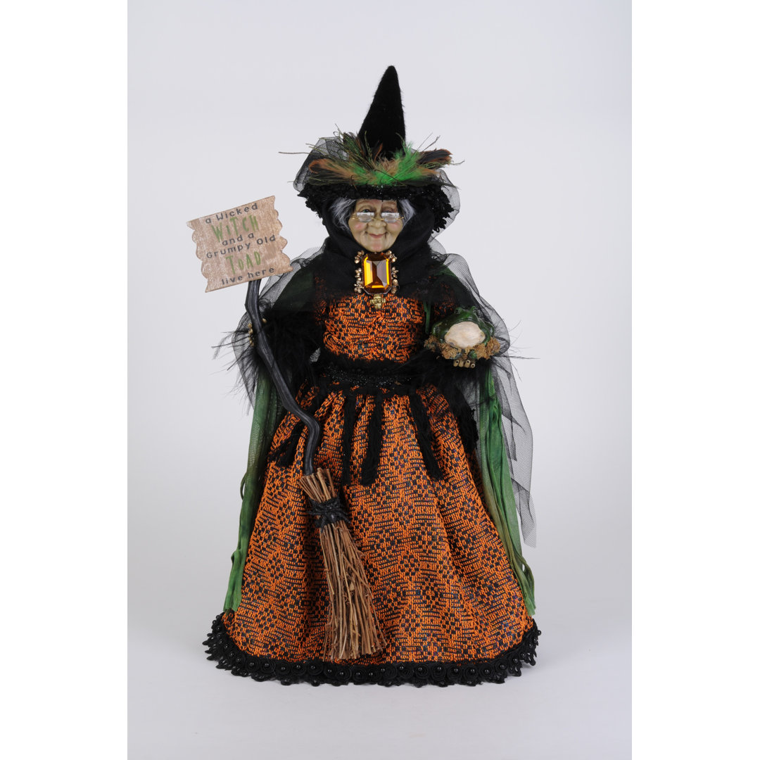 Grumpy Toad Witch Karen Didion Originals