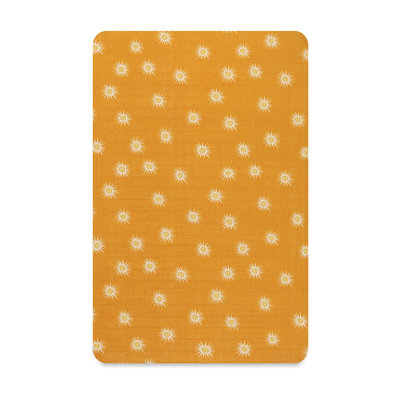 Golden Hour Muslin Mini Crib Sheet