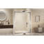Porte de douche coulissante l 50 à 54 po x H 72 po avec verre trempé et film de sécurité-116833985