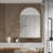 Arched Recessed Medicine Cabinet-1680002590
