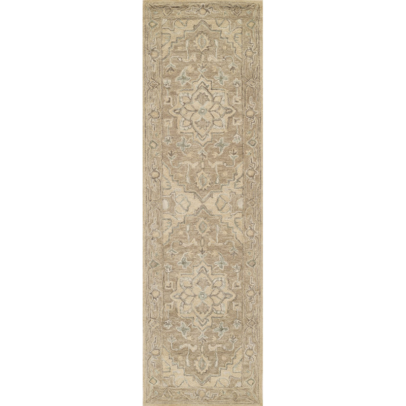 Margaryta Wool Oriental Indoor Rug, Runner 2'3" X 8'