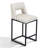 Cindina 26 Inch Fresh Look Upholstered Faux Leather Counter Height Bar Stools With Metal Frame-106360048-124553238