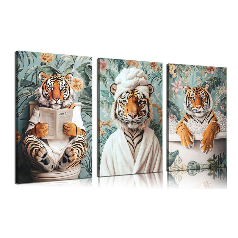 3 Piece Wrapped Canvas Print