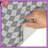 Wavy Checkered Pattern Bath Mat-494242279