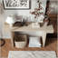 Console rustique avec finition en bois vieilli-1049095408