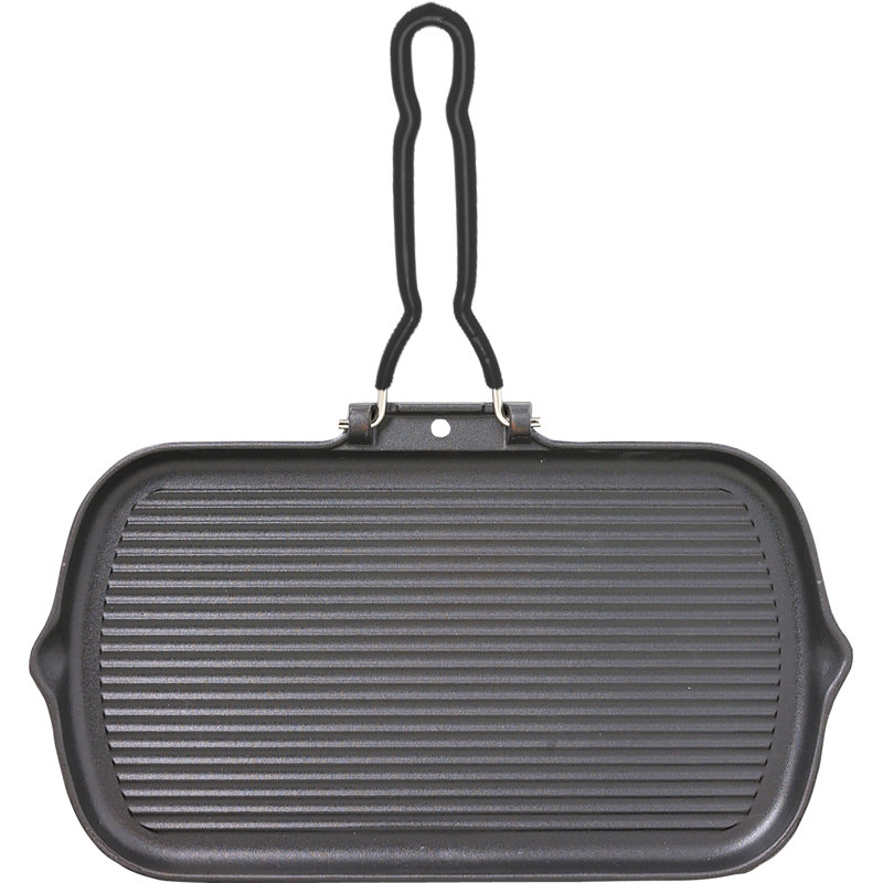 Cast Iron Grill Pan / Griddle Set