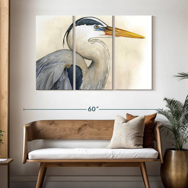Brampt Blue Hunter I, 32" H x 50" W