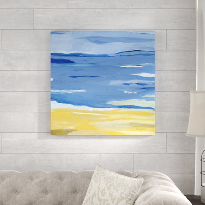 Reproduction d’art sur toile, "Coastal abstract" par Farida Zaman