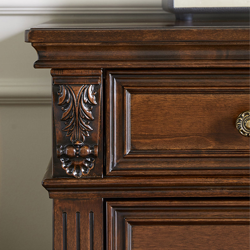 American Classical Solid Maple Pantry Cabinet