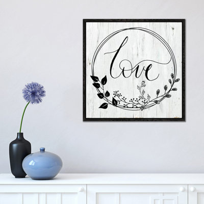 Love by Daniela Santiago - Print on Canvas