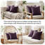 Ensemble de 2 taies décoratives matelassées à motif carré en microfibre à double bordure en microfibre Southshore-399142841-399142847