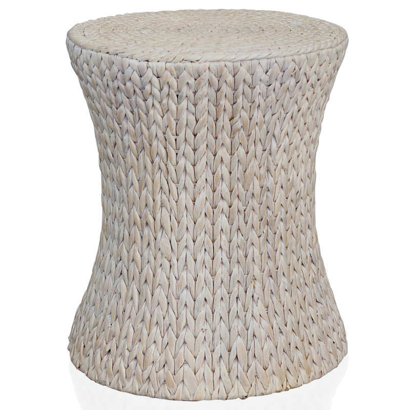 Northside End Table, White Wash