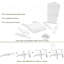 Fauteuil Adirondack surdimensionné avec porte-gobelet-1287385524