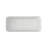 67 Inch Solid Surface Soaking Bathtub - Deep Soak Freestanding Tub