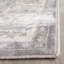 Tapis oriental en viscose en argent / ivoire Ensembles-17989391