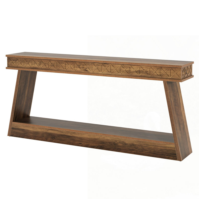 Farmhouse Console Table, Natural