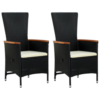 Chaise de patio avec coussins