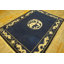 Antique Chinese - Peking Geometric Knotted Rug