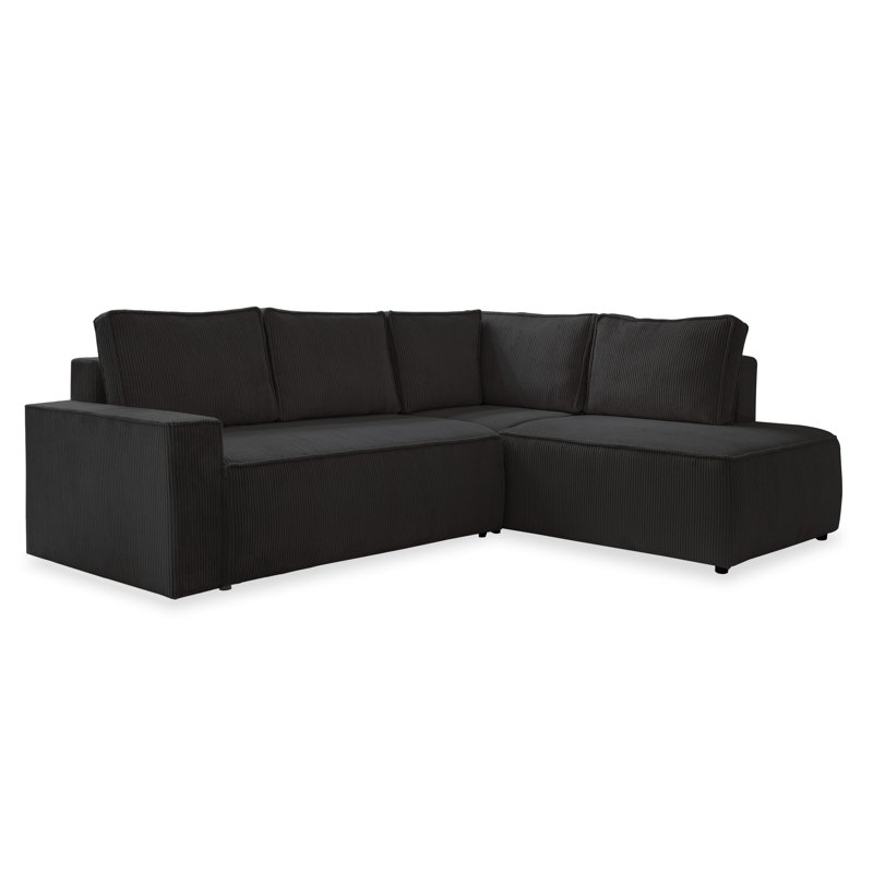 Brave Dave Corner Sofa L Shape, Right Hand Facing, Anthracite