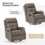 Fauteuil inclinable manuel pivotant Rudisill-87327362