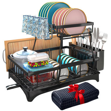 ColorLife Steel Dish Rack