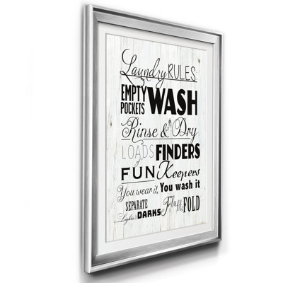 " Laundry Rules "