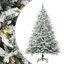 Artificial Pre-lit Christmas Tree with Ball Set-1130164418-1130164424