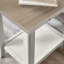 Table d'appoint en bois massif avec tablette Abbondanza-242703651