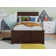 Solid Wood Platform Storage Bed