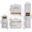 Jaslynne Bathroom Storage Furniture Set-2126053564