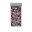 Mauve foncé / motif floral gris-noir