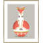 Minton In Orange Giclee Print by Dana Gibson
