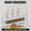 Double tablette 12 po x 60 po en acier inoxydable, capacité de 400 lb, facile à installer et amp; Gain de place pour la cuisine