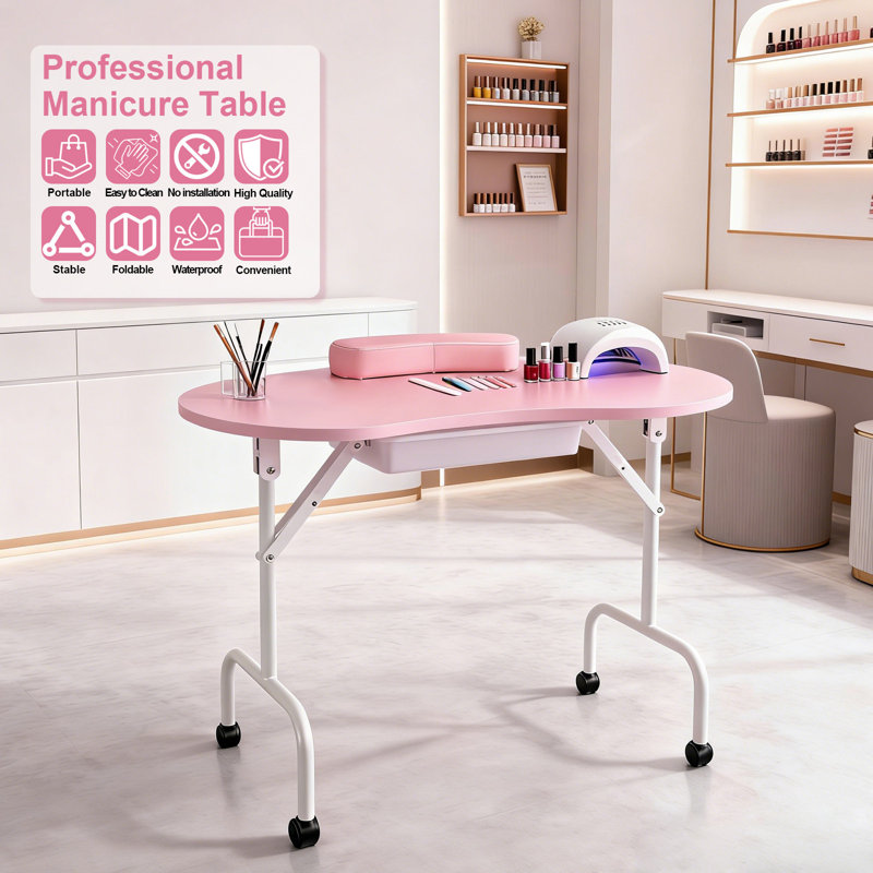 Poste de travail portatif et pliable