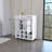 8-Bottle Rack Bar Cart