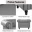 Fauteuil Chesterfield Sanner de style milieu du siècle – Fauteuil rembourré avec dossier capitonné et structure en bois-778152304