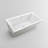 67" x 32" Freestanding Soaking Acrylic Bathtub-84448303