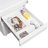 Stylish 3-Drawer Mobile Filing Cabinet With Lock-369599413