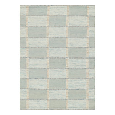 Scandinavian Wool Geometric Area Rug