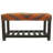 Wool Upholstered Storage Bench