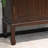 20 Pair Solid Wood Shoe Storage Cabinet