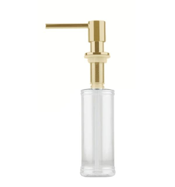 Trova Soap Dispenser, Satin Brass