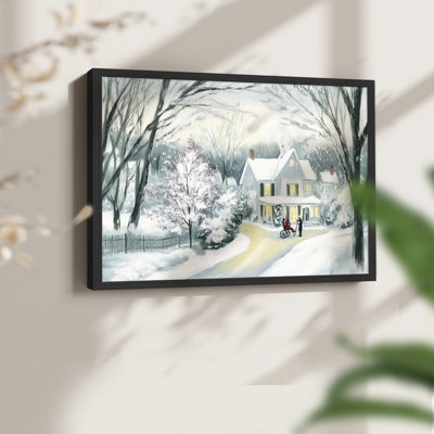 Art de Noël - DCLIV - Reproduction encadrée - Restickable