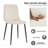Dining Set, 59'' Rectangular Dining Room Table Set Upholstered Dining Chairs-104914863