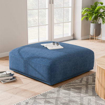 Aukeem Upholstered Square Ottoman